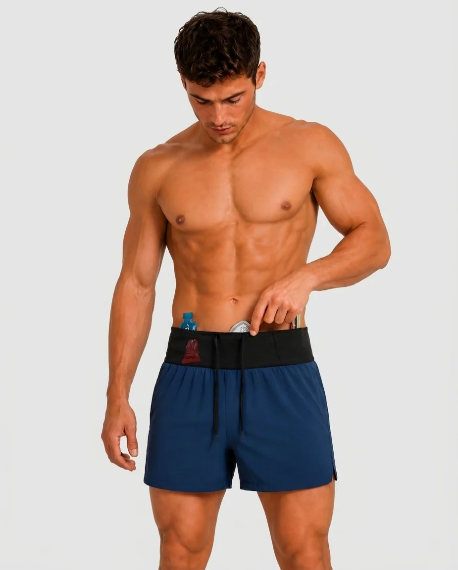 Pantaloneta 5AM 2 en 1