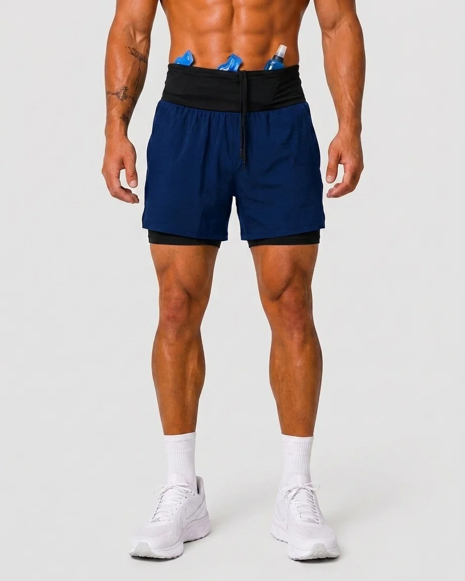 Pantaloneta 5AM 2 en 1